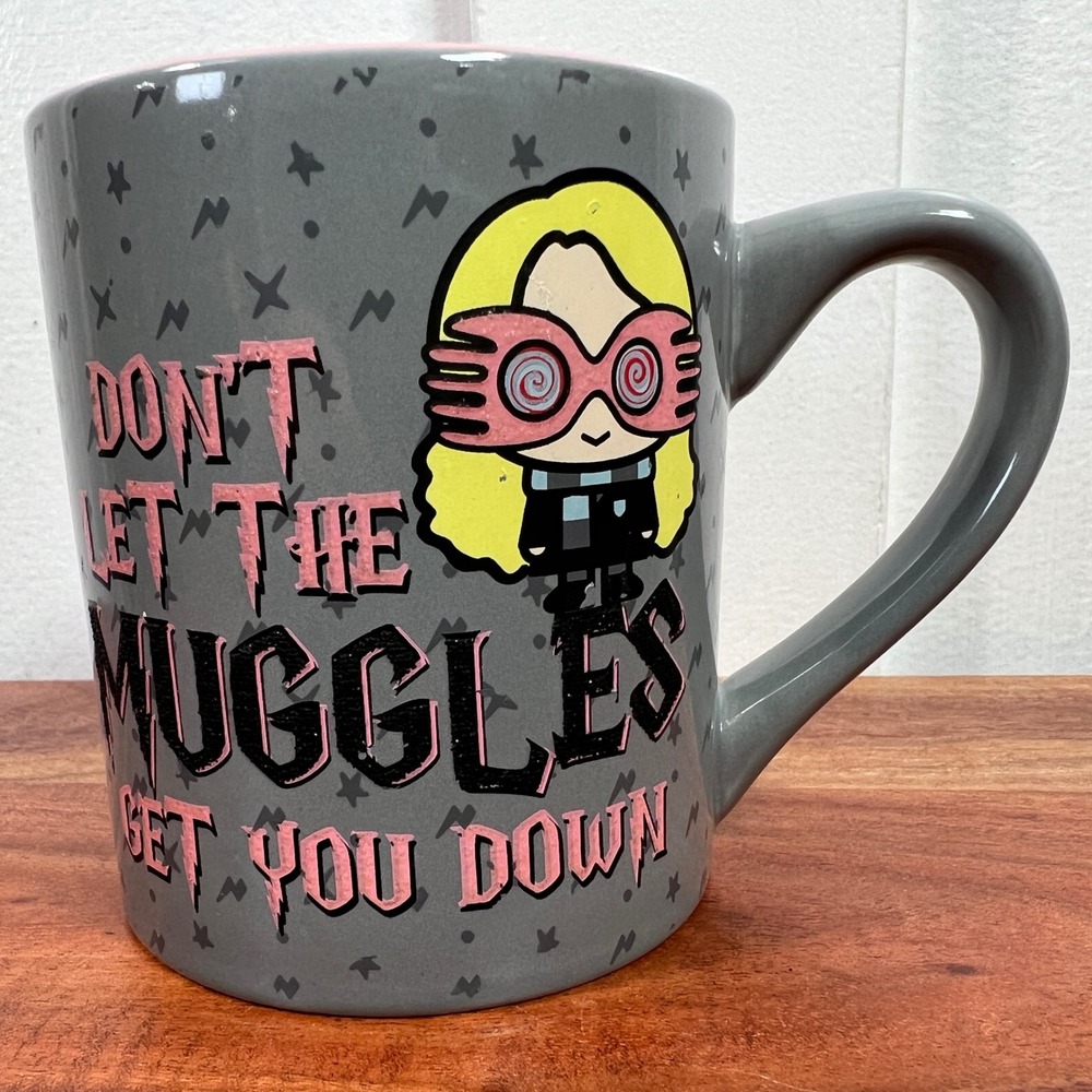 Harry Potter Luna Lovegood Mug Dont Let The Muggles Get You Down Silver Buffalo